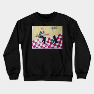 ironing time Crewneck Sweatshirt